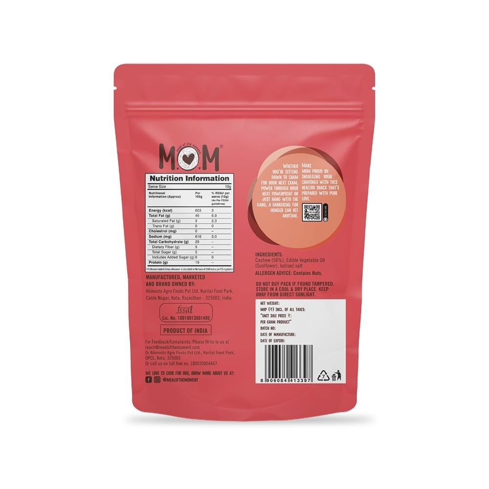 MOM Roasted & Salted Cashew