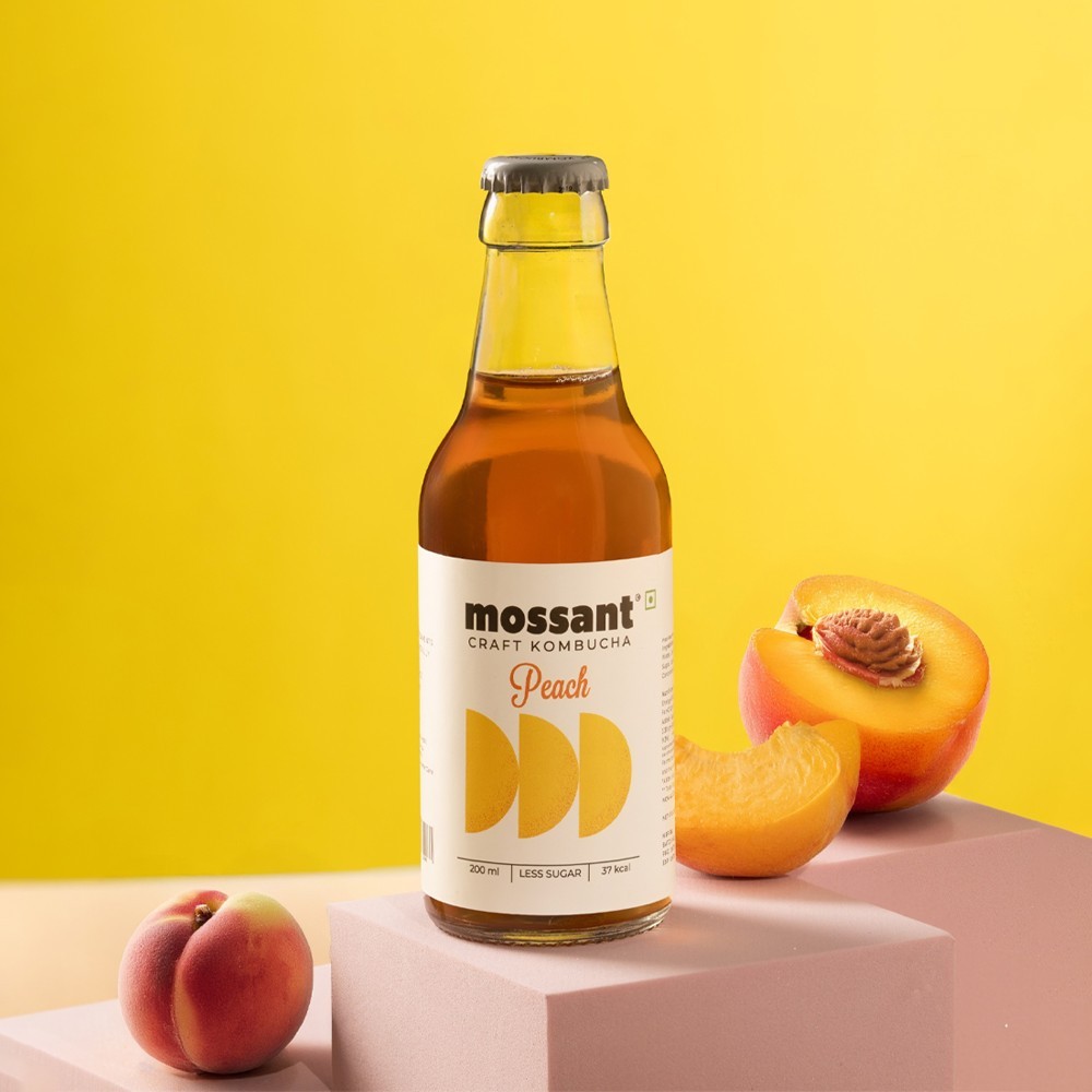 Mossant Craft Peach Kombucha