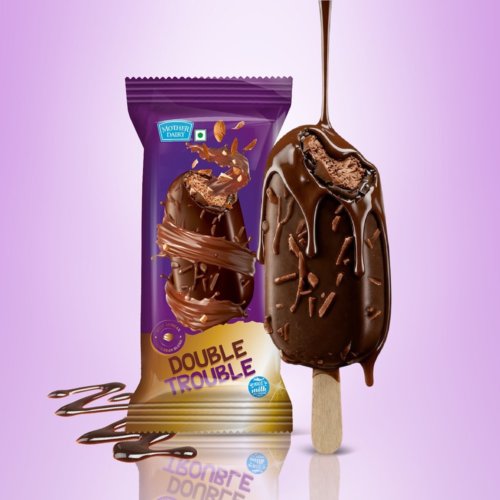 Mother Dairy Double Trouble Ice Cream Stick