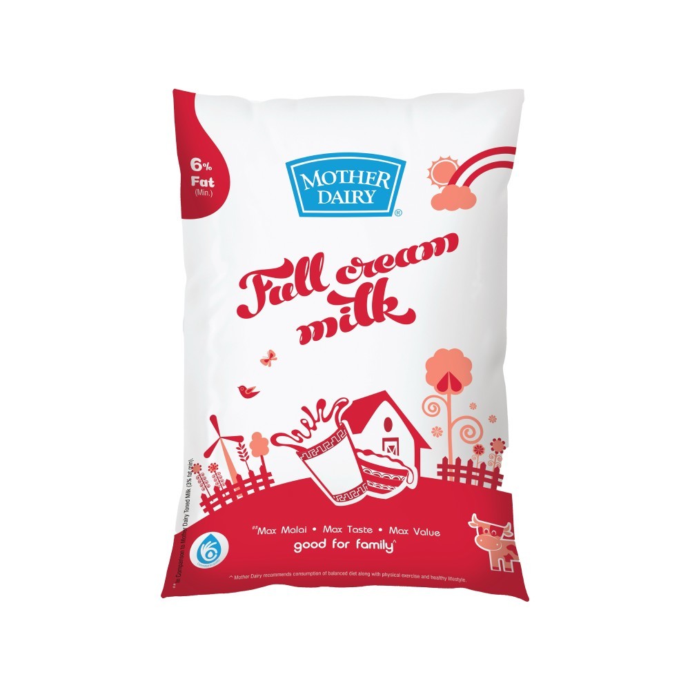 Mother Dairy Full Cream Milk