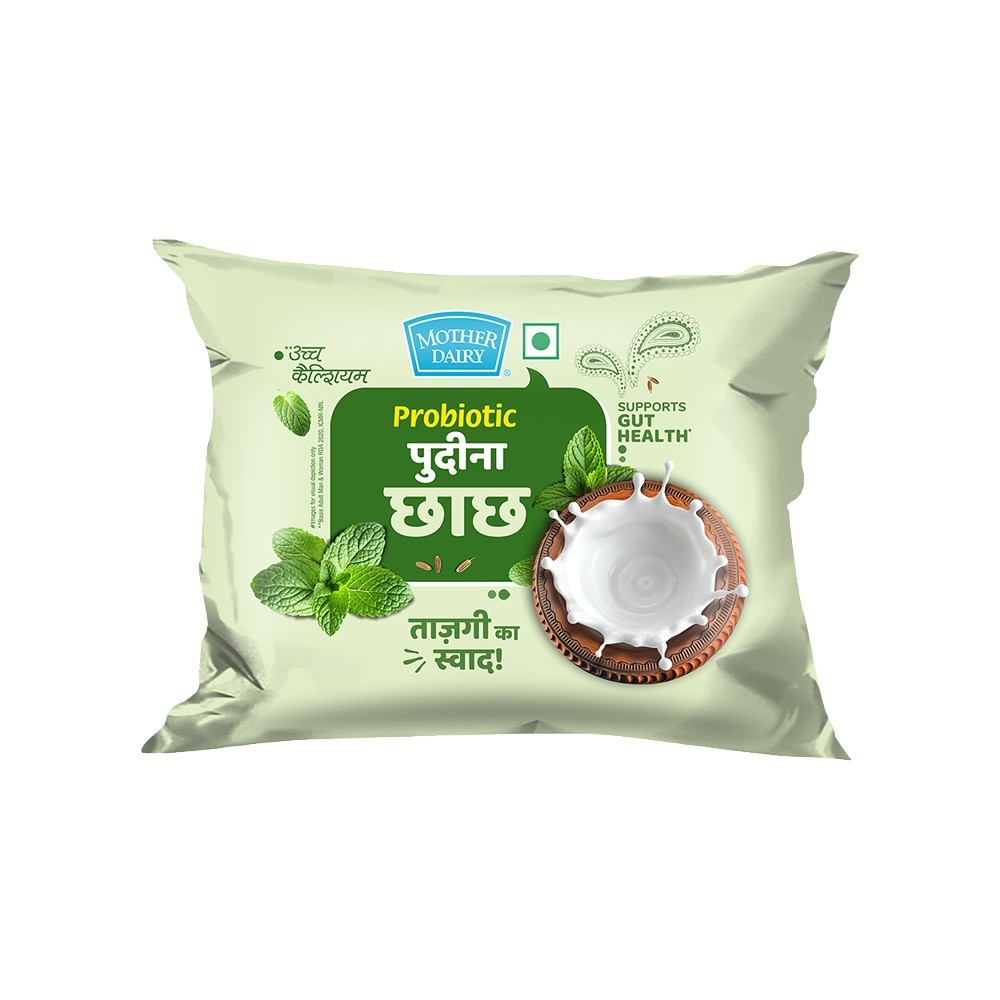Mother Dairy Probiotic Pudina Chaach / Buttermilk