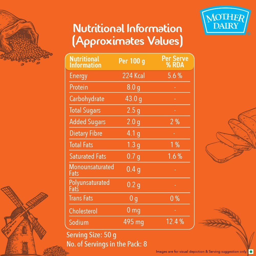 Mother Dairy Ultimate Brown Bread