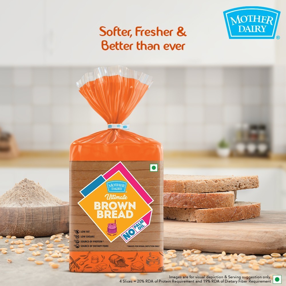 Mother Dairy Ultimate Brown Bread