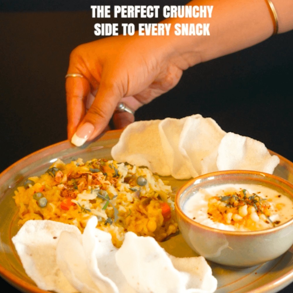 Mother's Recipe Rice Papad - Ajwain