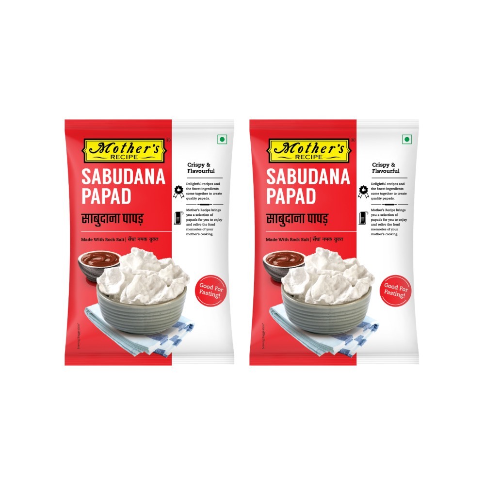 Mother's Recipe Sabudana Papad