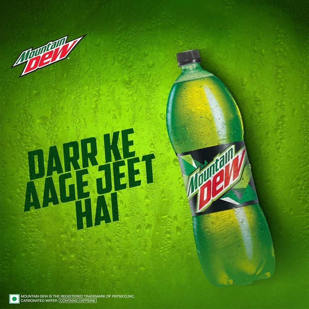 Mountain Dew Lime Soft Drink