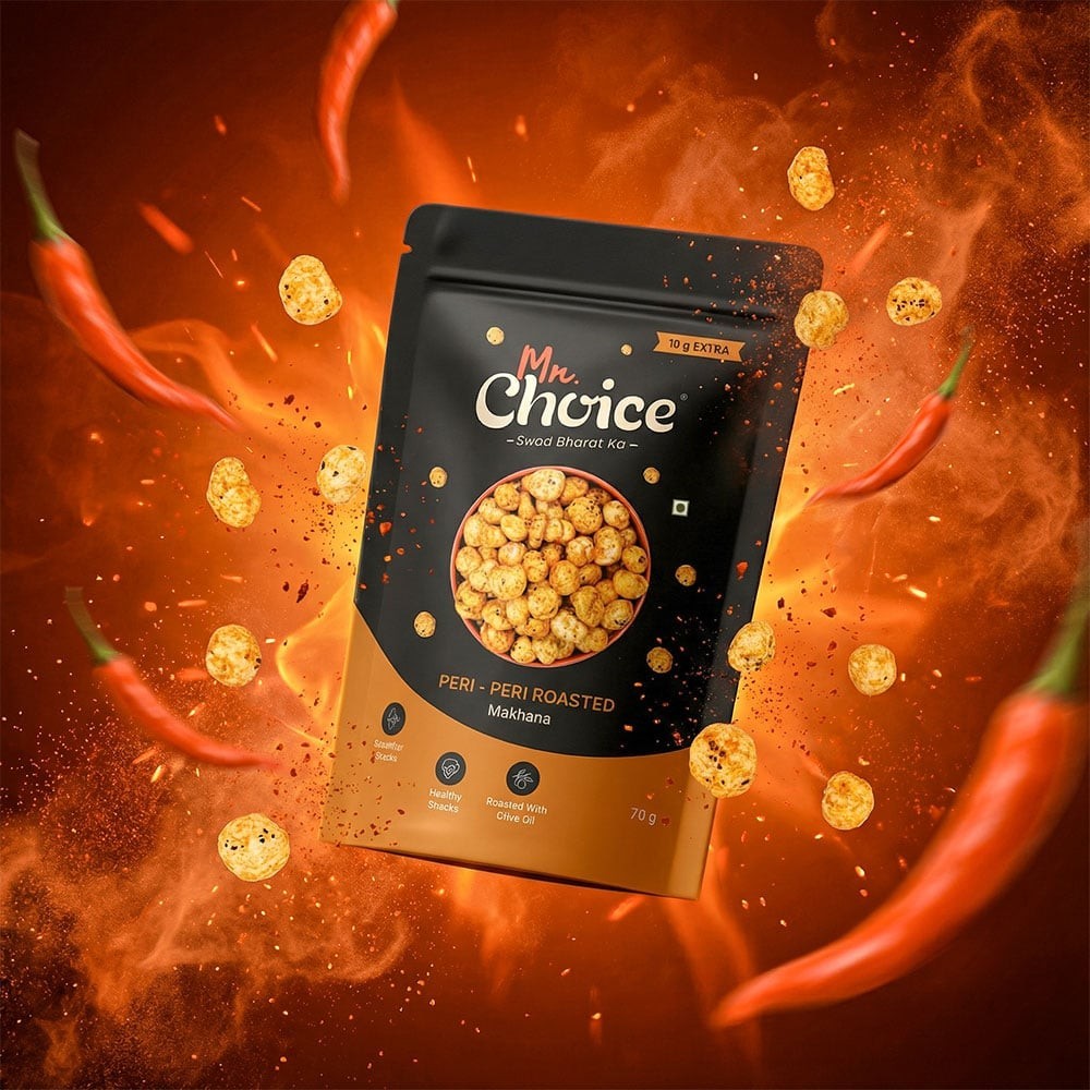 Mr. Choice Peri-Peri Flavoured Makhana
