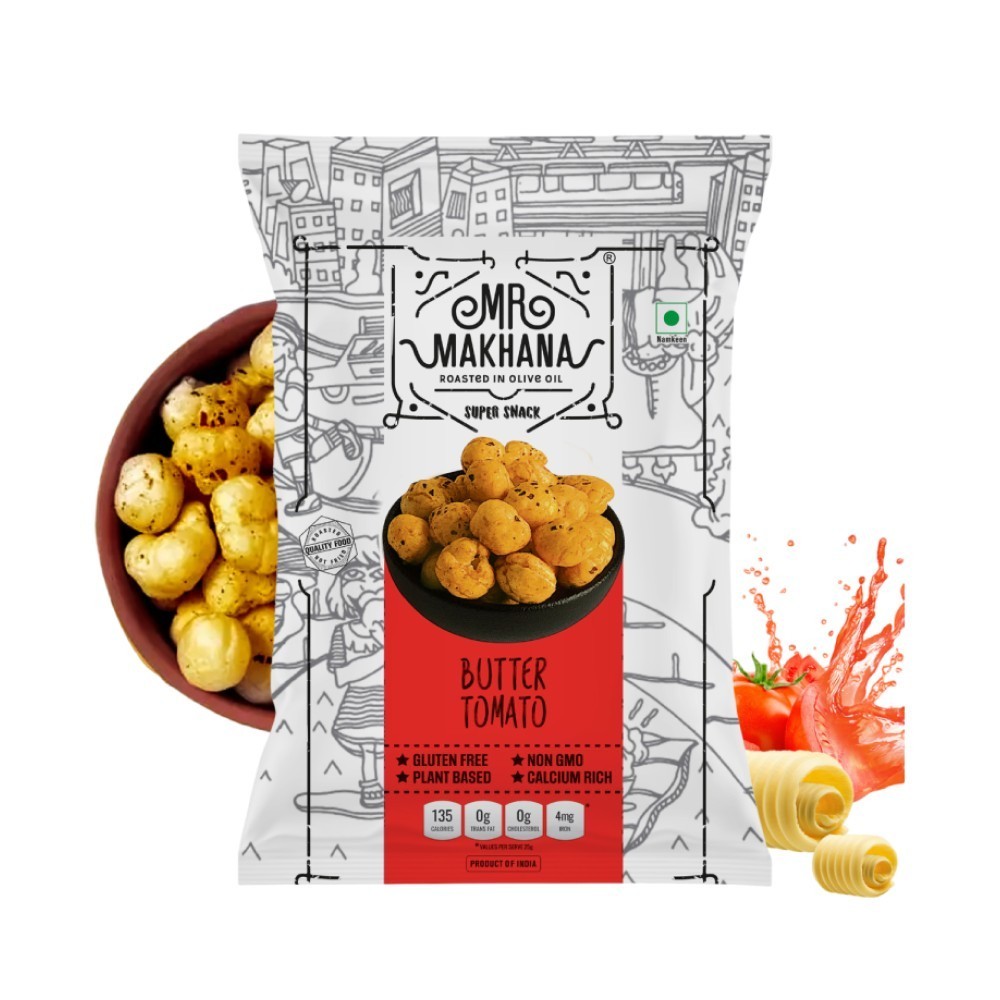 Mr. Makhana Butter Tomato Flavoured Makhana