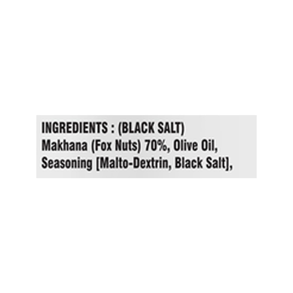 Mr. Makhana Flavoured Makhana (Black Salt)