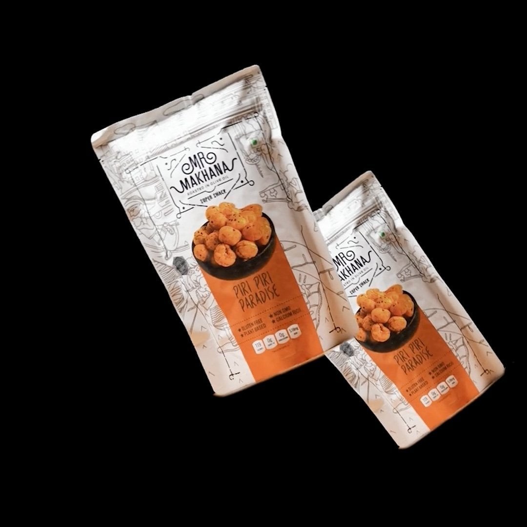 Mr. Makhana Piri Piri Paradise Flavoured Makhana (Standee Pouch)