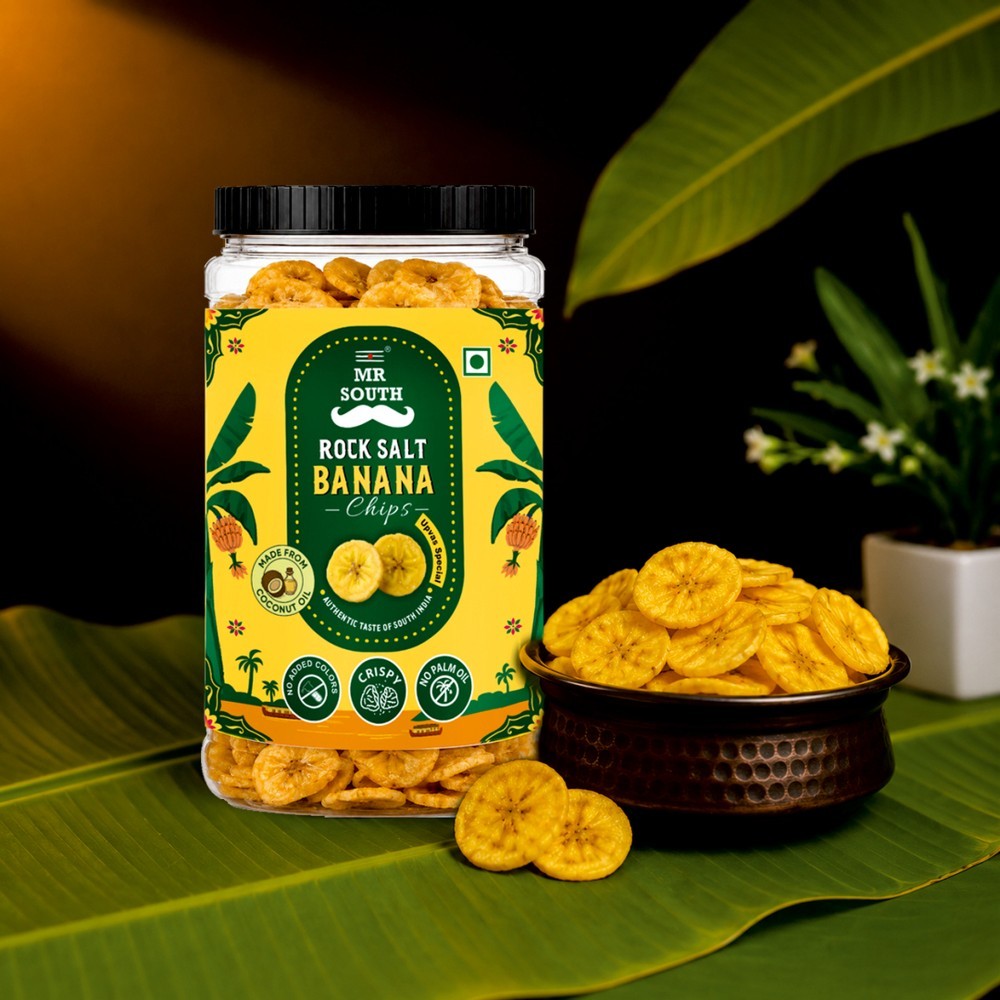 Mr South Rock Salt Banana Chips