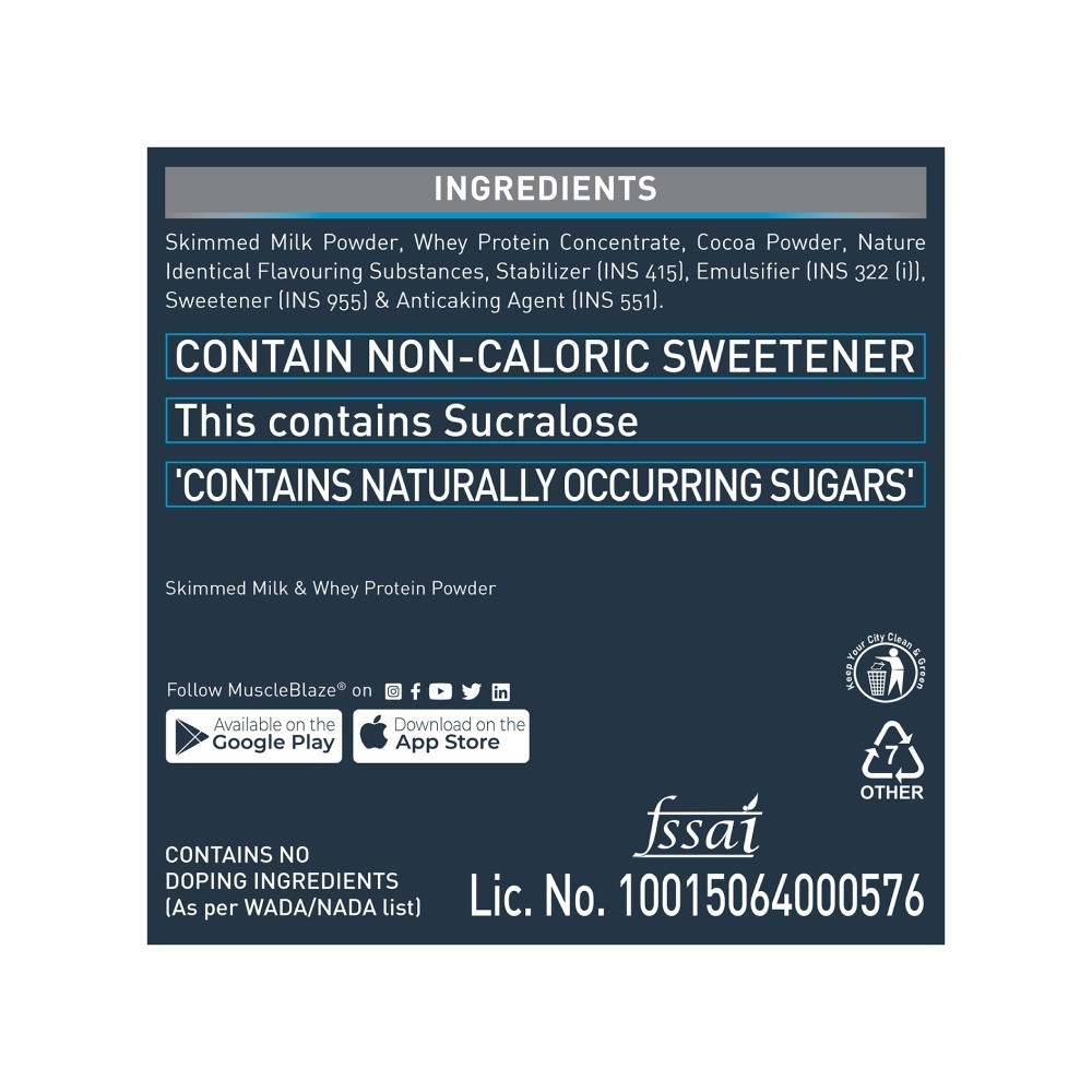 MuscleBlaze Beginner's Whey Protein (Chocolate)