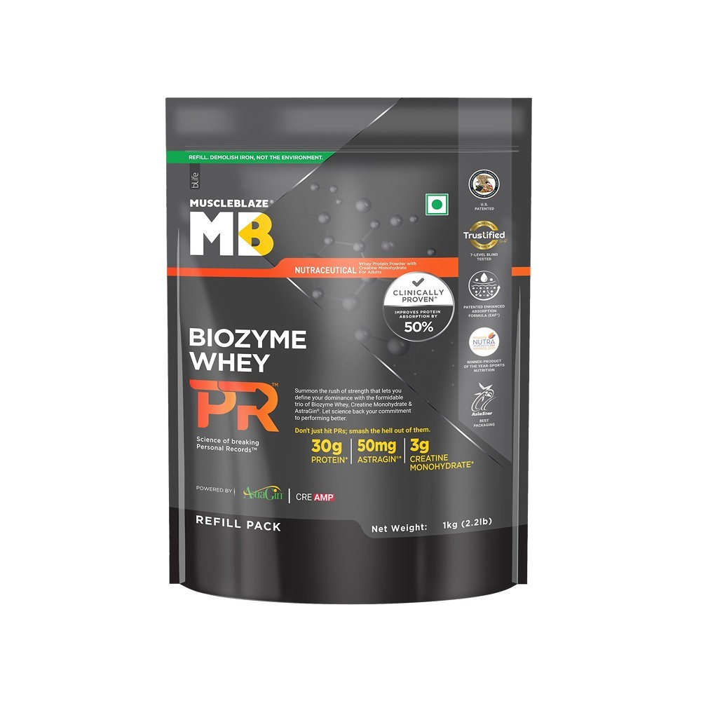 MuscleBlaze Biozyme Whey Protein PR (Chocolate Fudge)