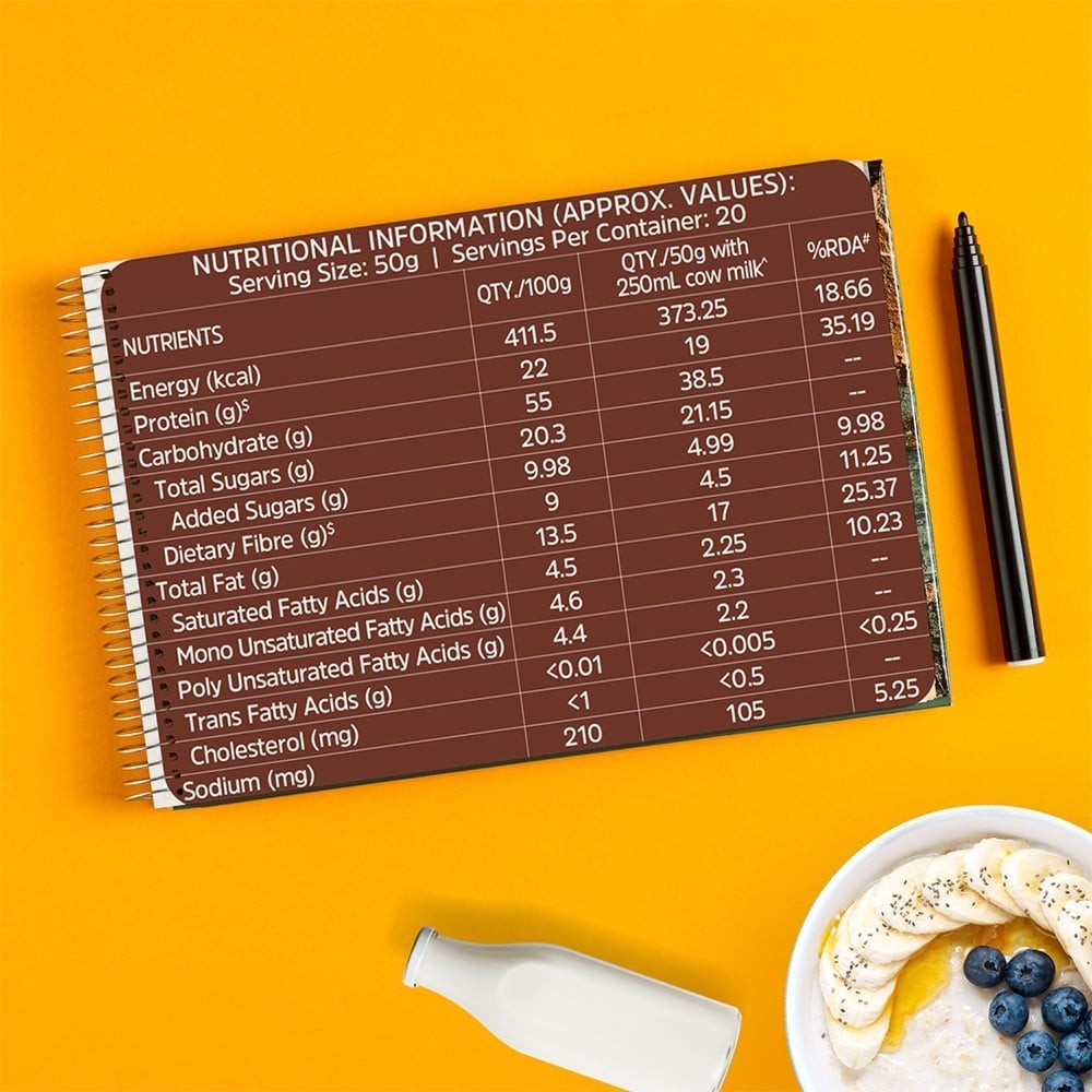 MuscleBlaze High Protein Muesli (Dark Chocolate & Cranberry)