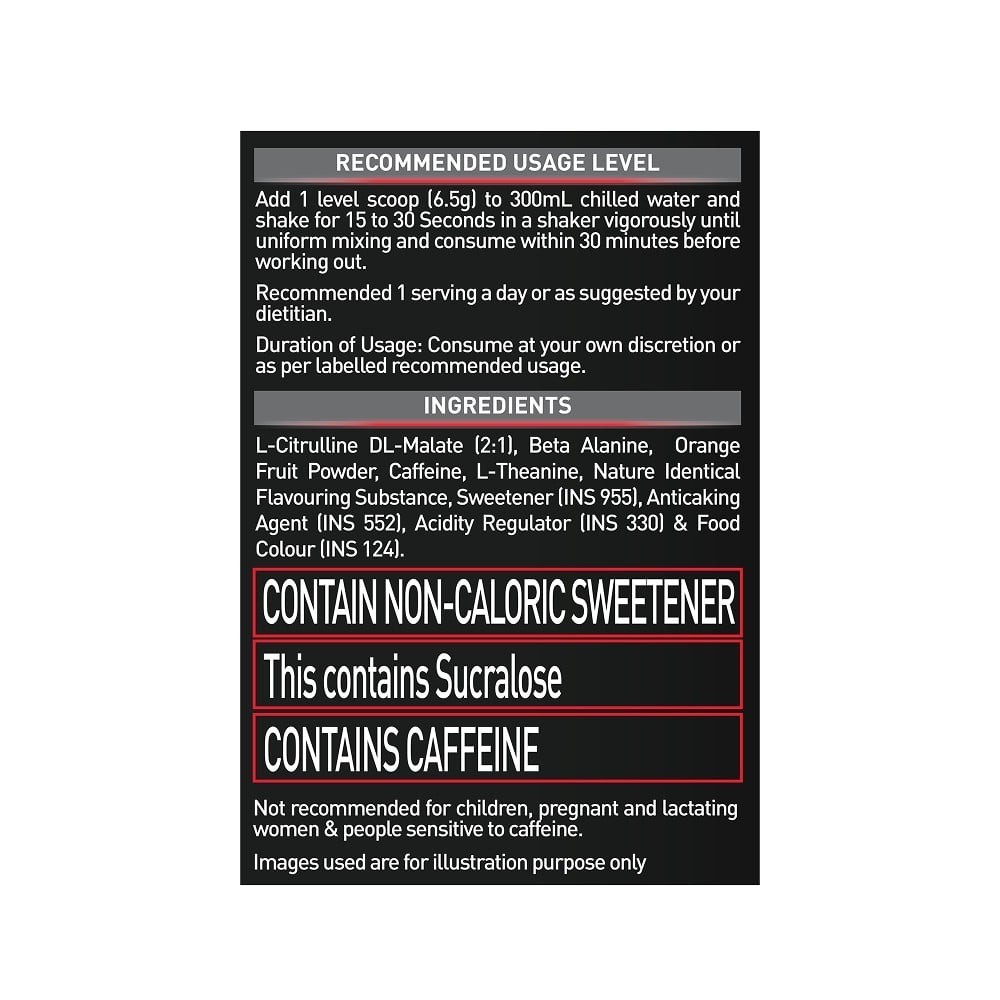 MuscleBlaze Pre Workout 200 Xtreme (Fruit Punch)