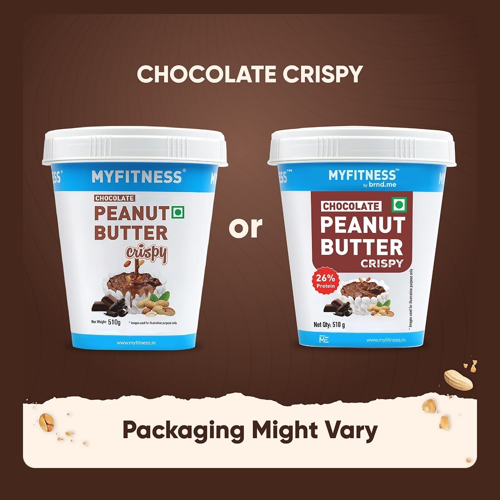 MyFitness High Protein Chocolate Peanut Butter Crispy Spread