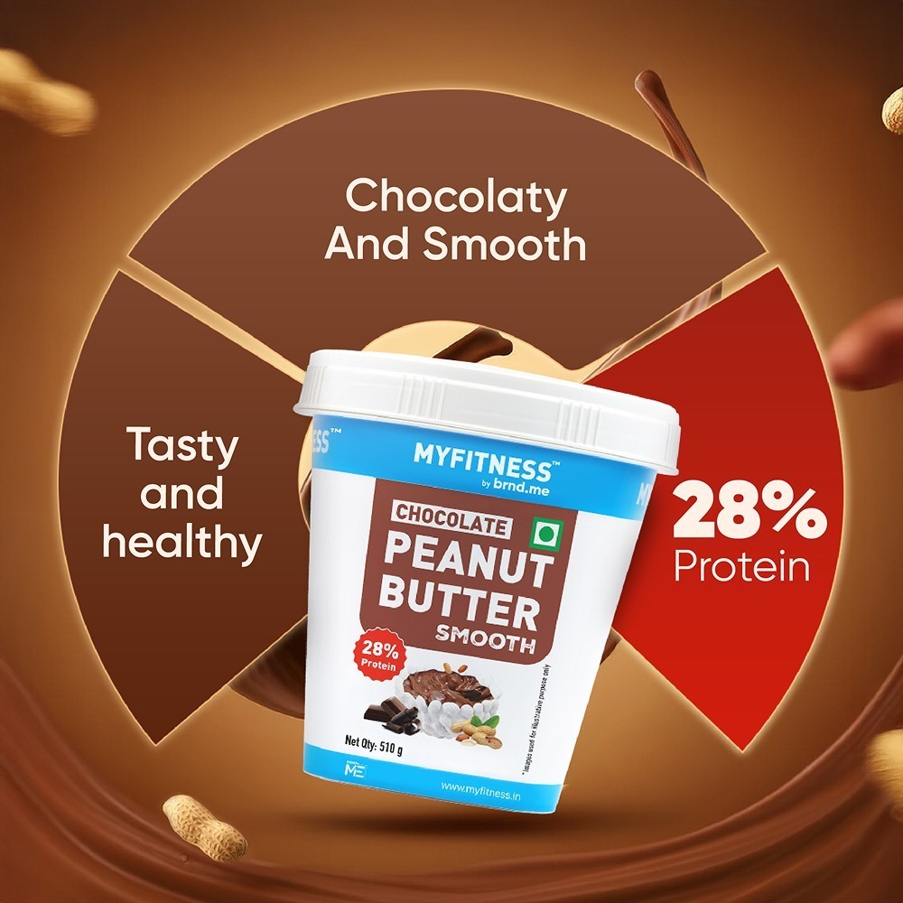 MyFitness High Protein Chocolate Peanut Butter Smooth Spread