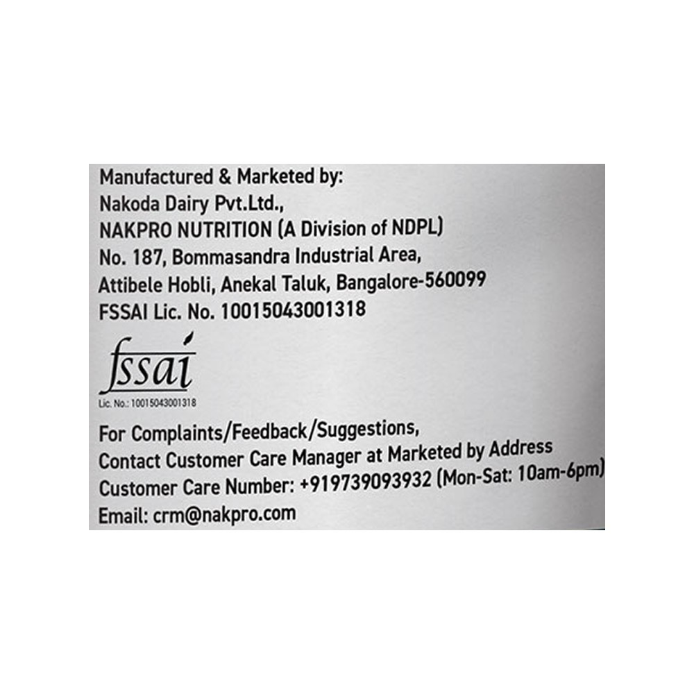 Nakpro Impact Whey Protein Concentrate & Isolate (Malai Kulfi)