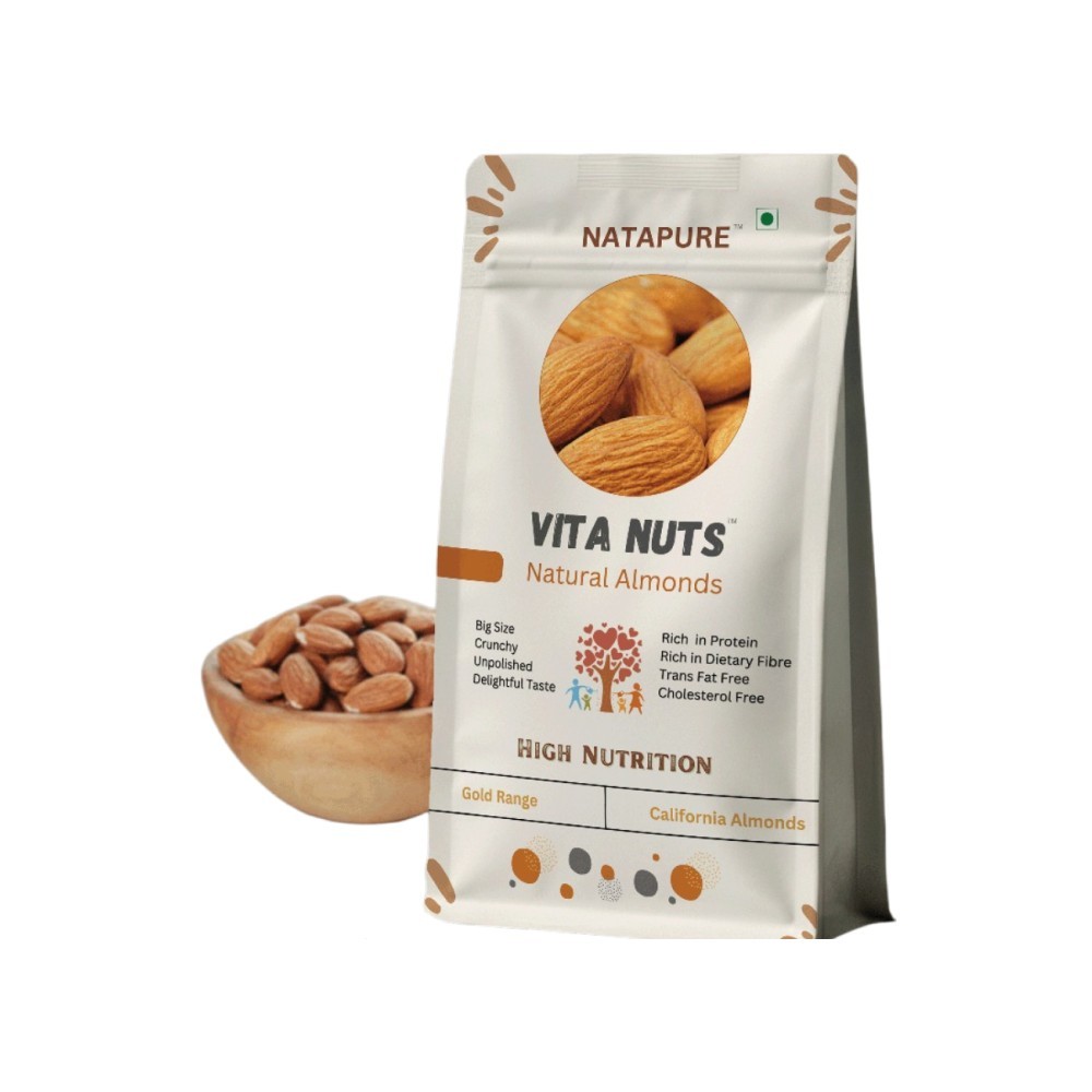 Natapure Vita Nuts Gold Range Almonds