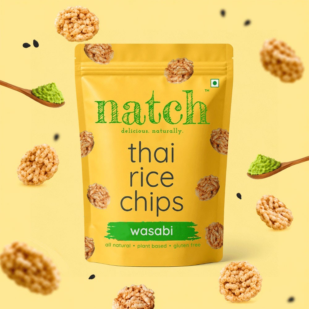 Natch Wasabi Thai Rice Chips
