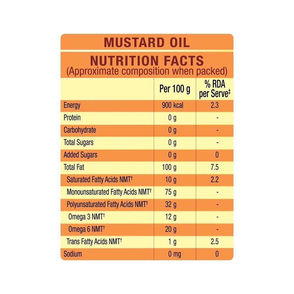 Nature Fresh Kachi Ghani Pure Mustard Oil