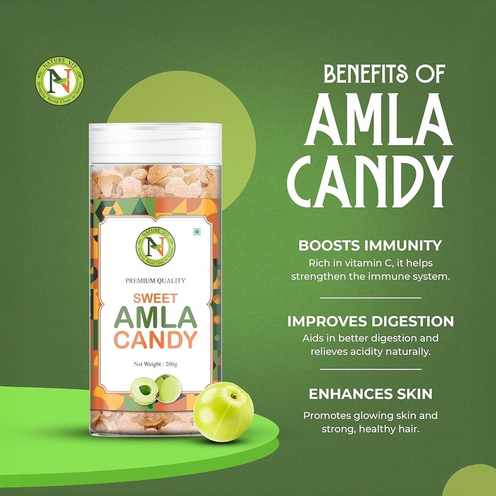 Nature Vit Dried Sweet Amla Candy