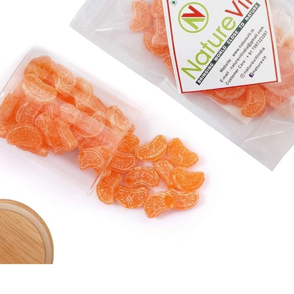 Nature Vit Khatti Mithi Orange Candy