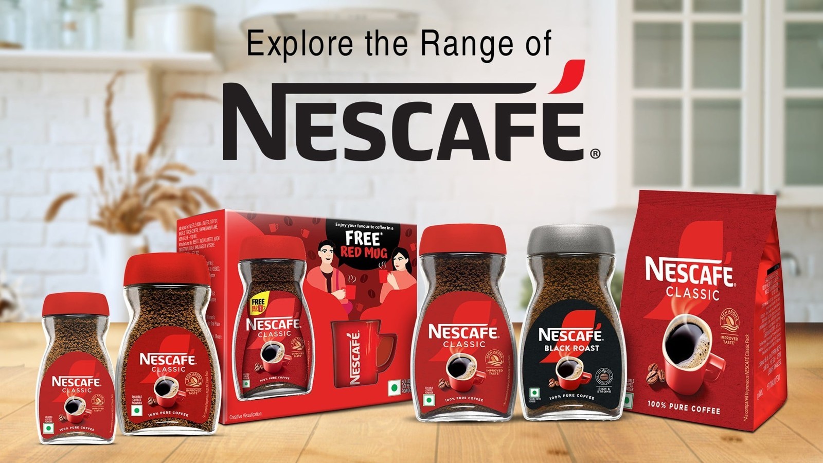 Nescafe Classic Pure Instant Coffee