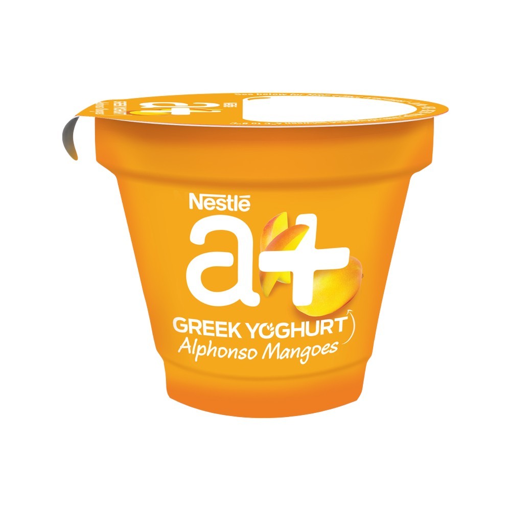 Nestle a+ Alphonso Mango Flavoured Greek Yogurt
