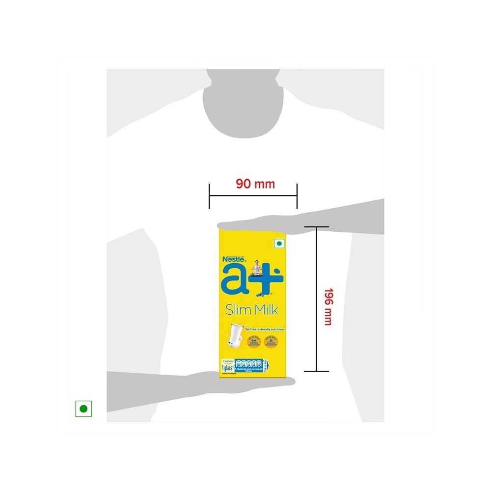 Nestle a+ Slim Skimmed Milk - Pack of 2