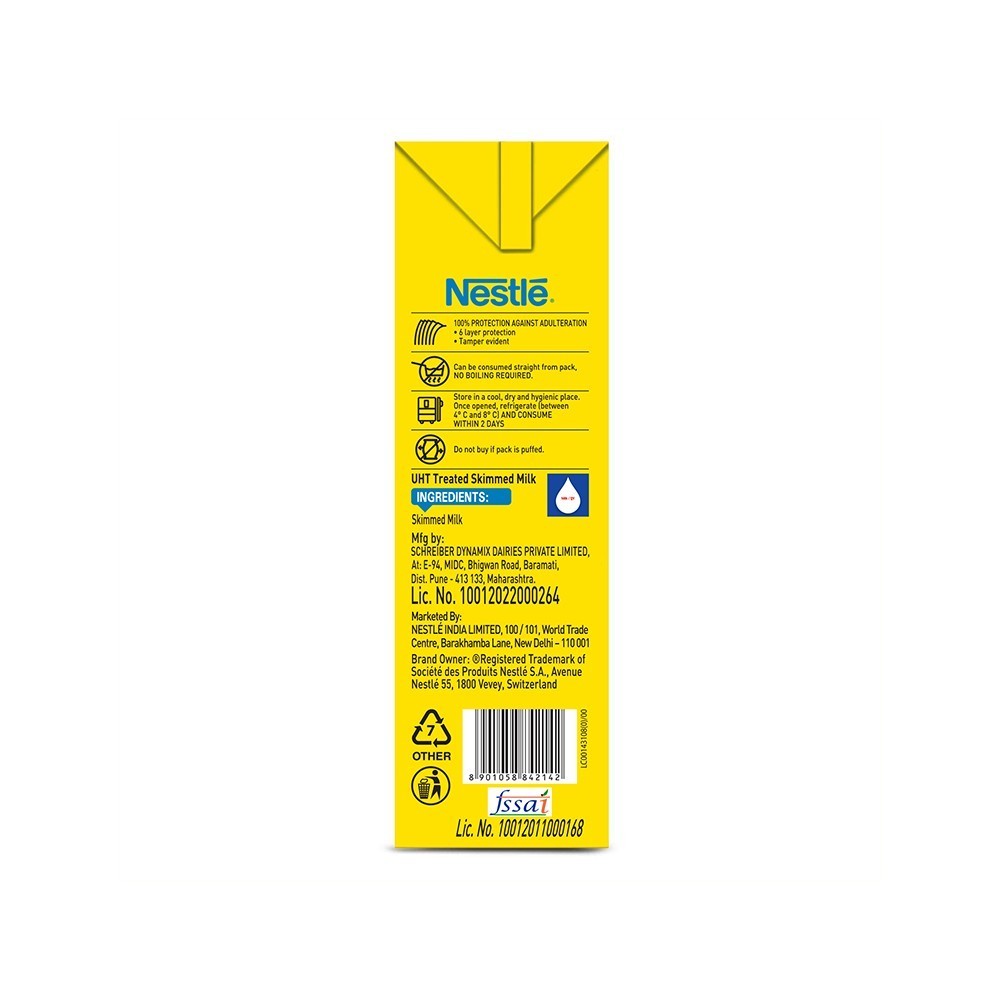 Nestle a+ Slim Skimmed Milk - Pack of 2
