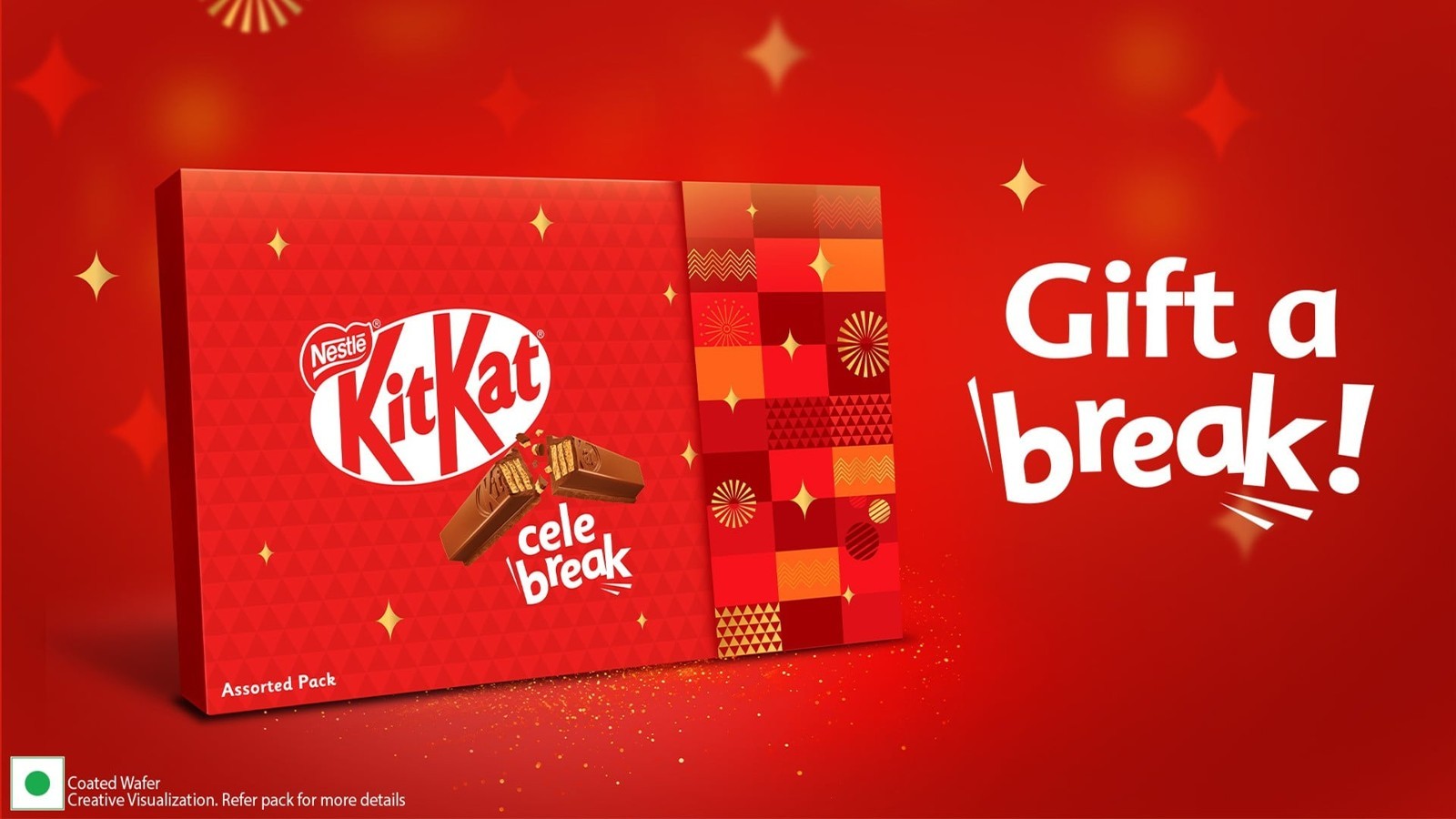Nestle KitKat Cele-Break Assorted Chocolate Gift Pack