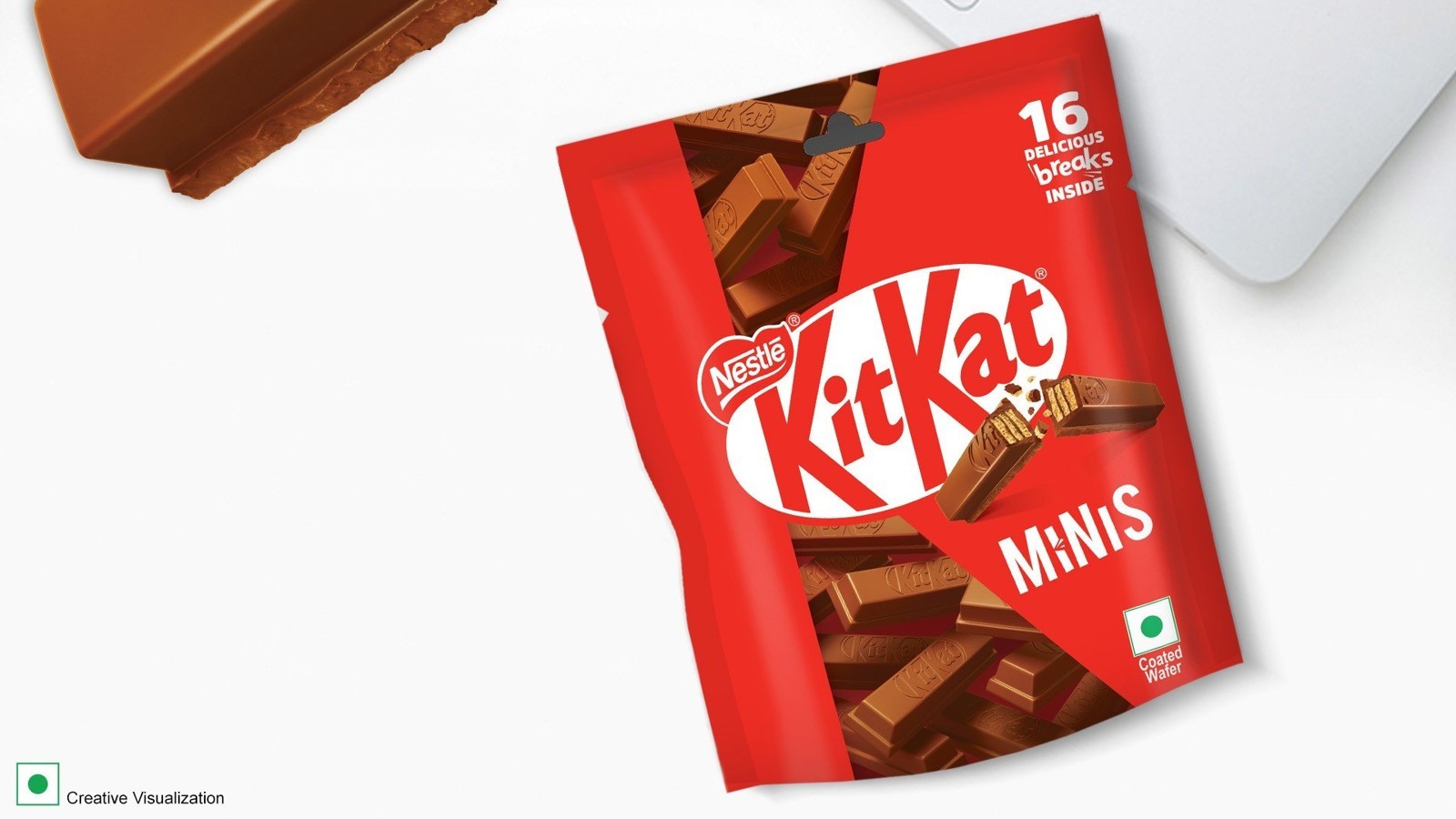 Nestle KitKat Minis Choco Treat Wafer Bar - Pack of 2