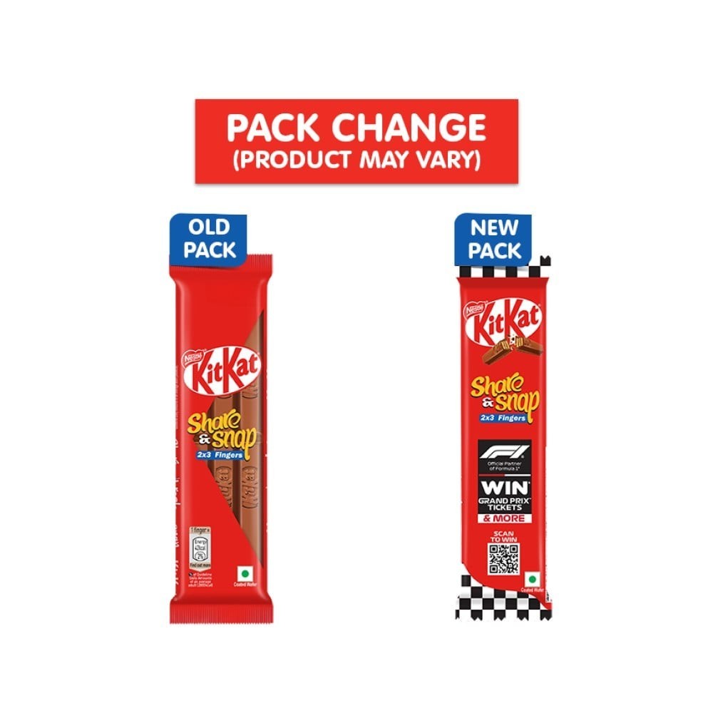 Nestle KitKat Share & Snap 2x3 Fingers Wafer Bar