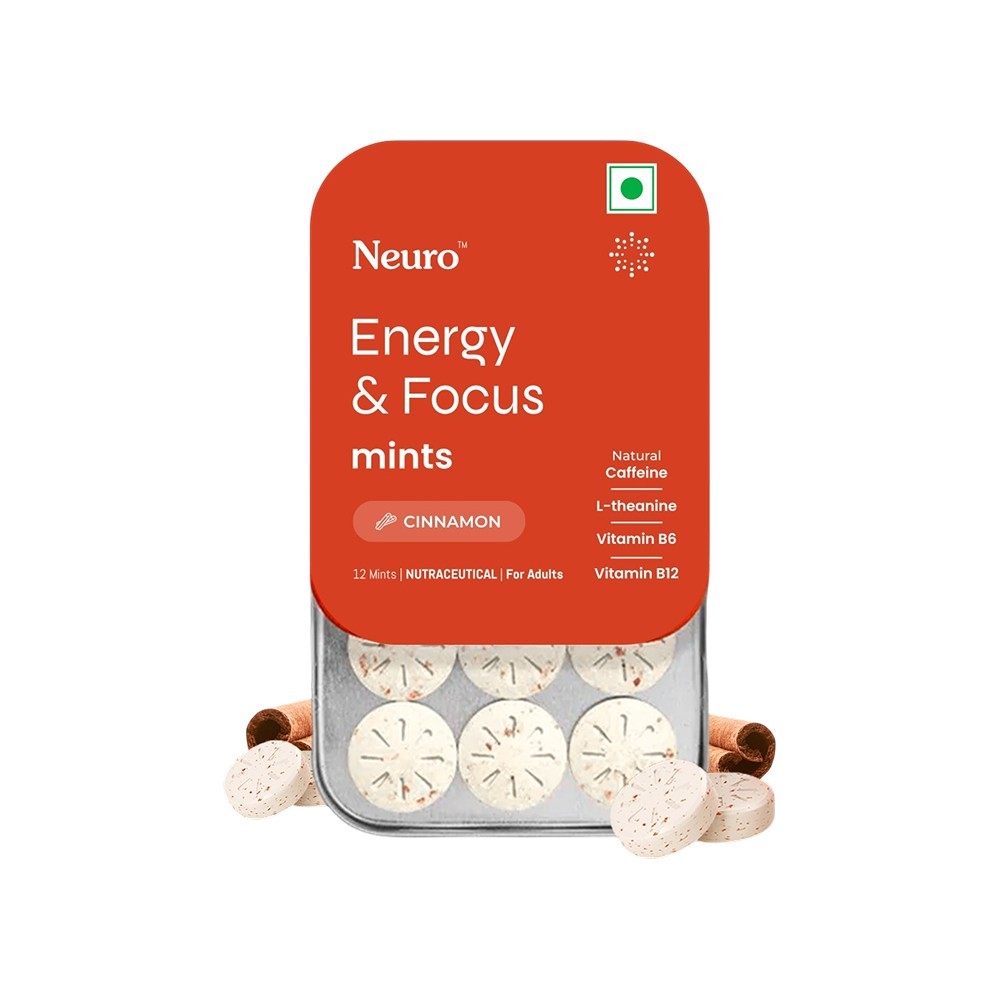 NeuroGum Energy & Focus Cinnamon Mint Candies