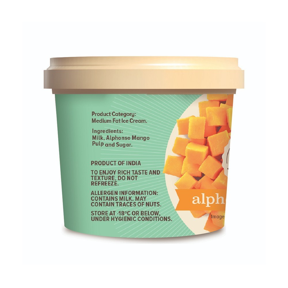 NIC Alphonso Mango Ice Cream Cup