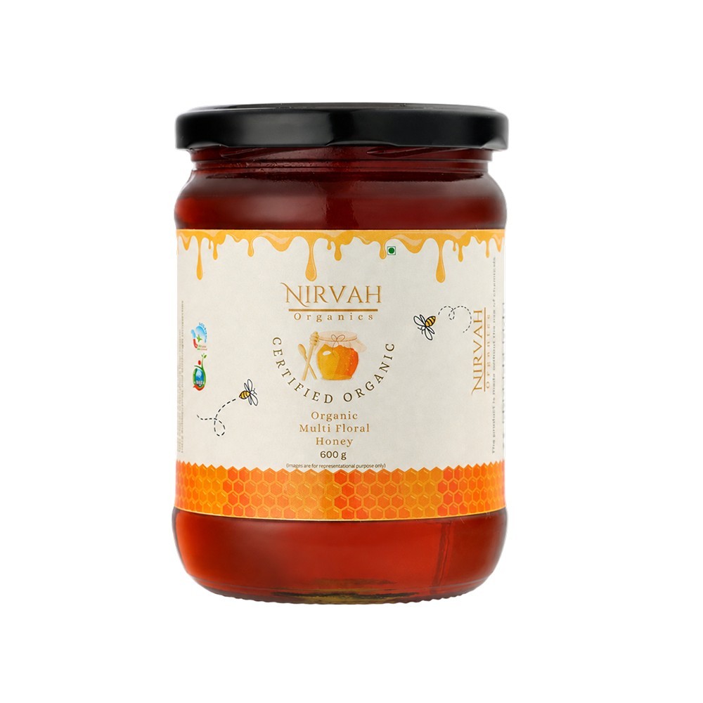 Nirvah Organics Multifloral Honey
