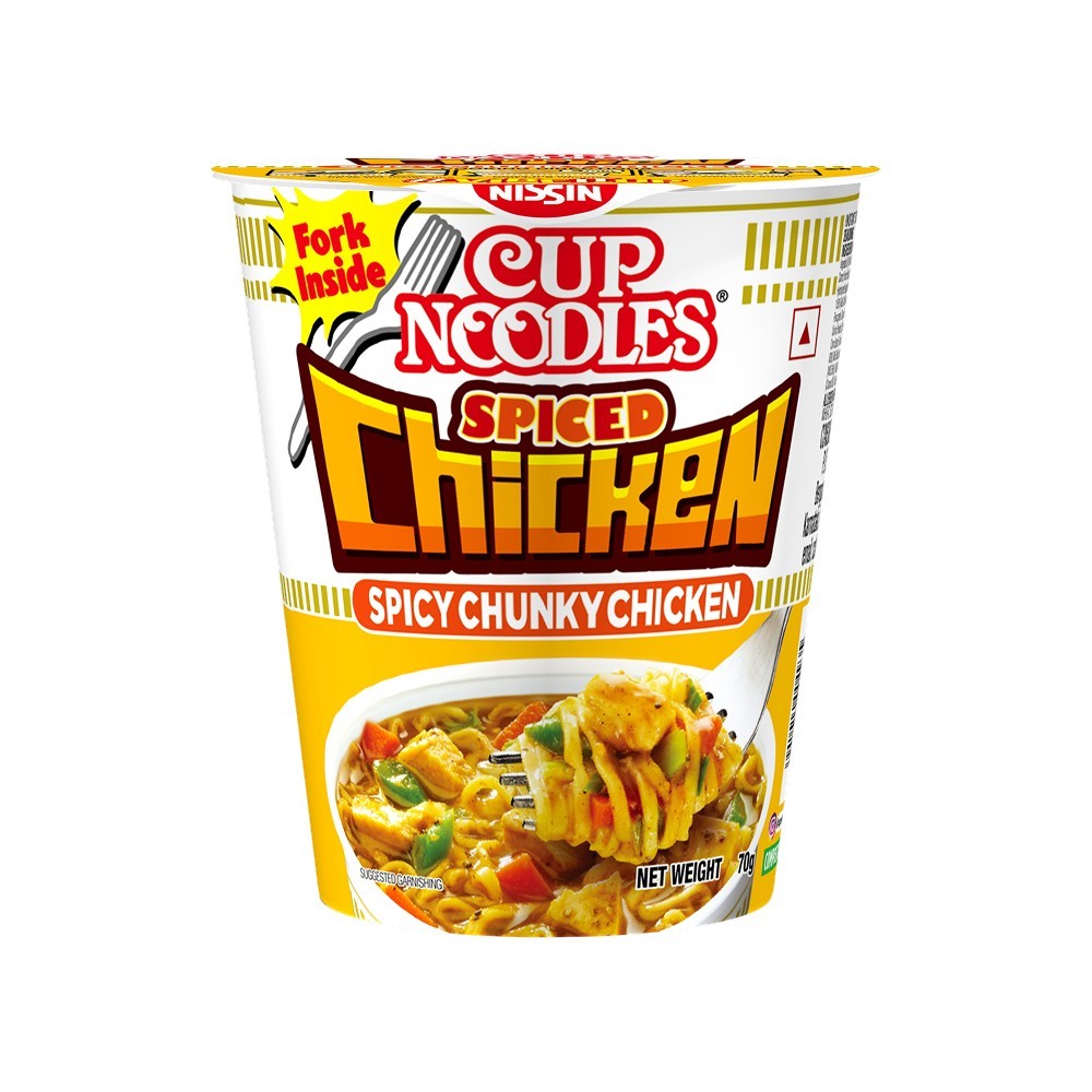 Nissin Spiced Chicken Cup Noodles