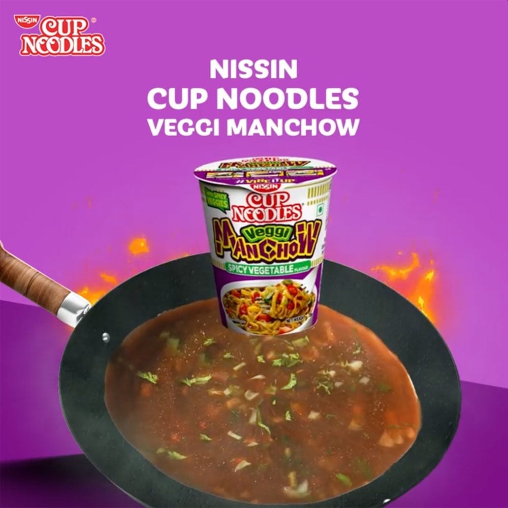 Nissin Veggi Manchow Cup Noodles