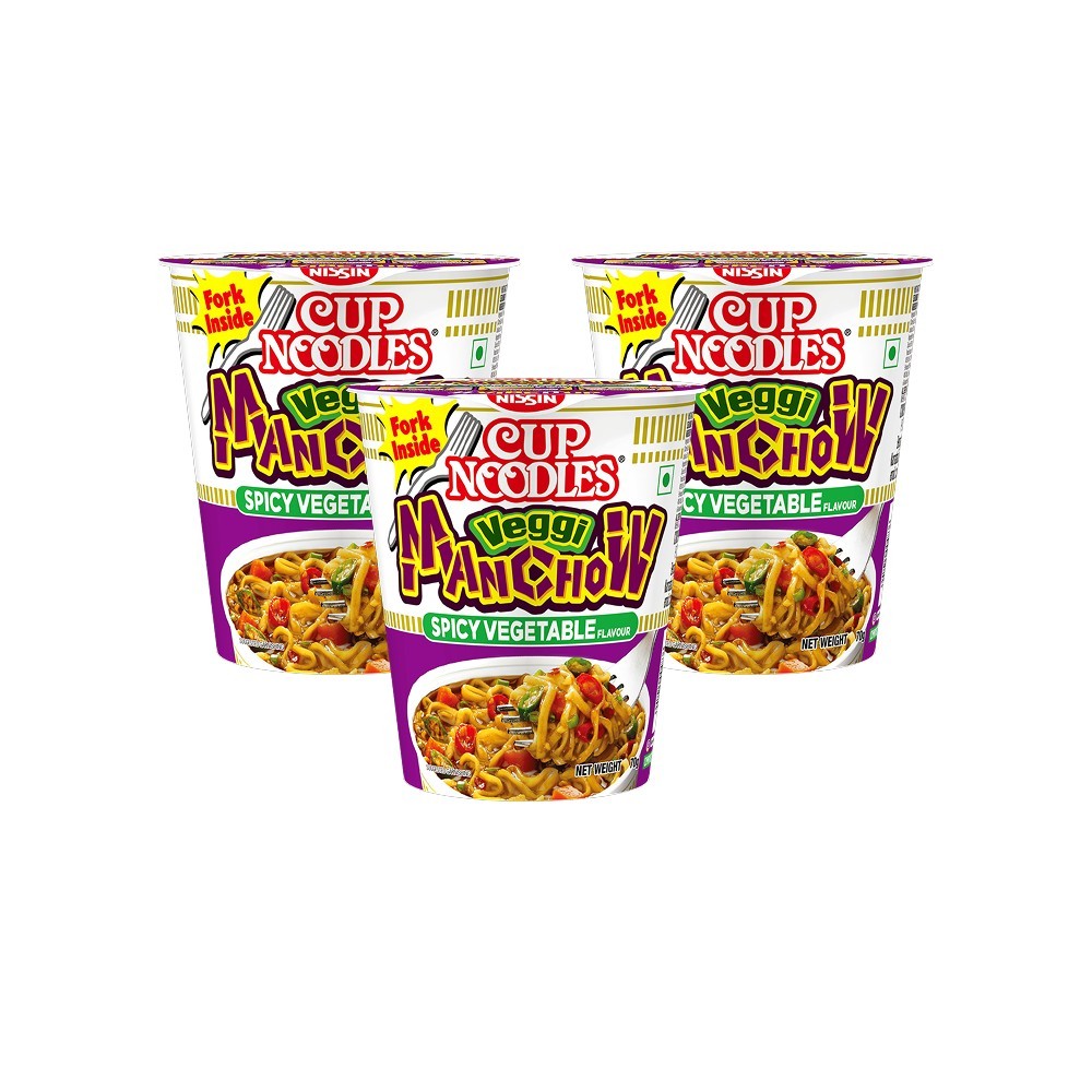 Nissin Veggi Manchow Cup Noodles