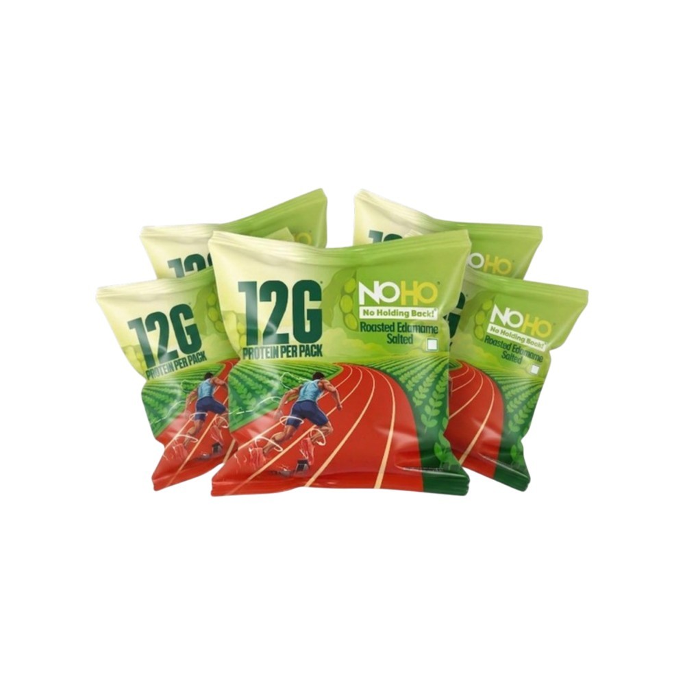 NoHo Roasted Edamame Snack Pack (Salted)
