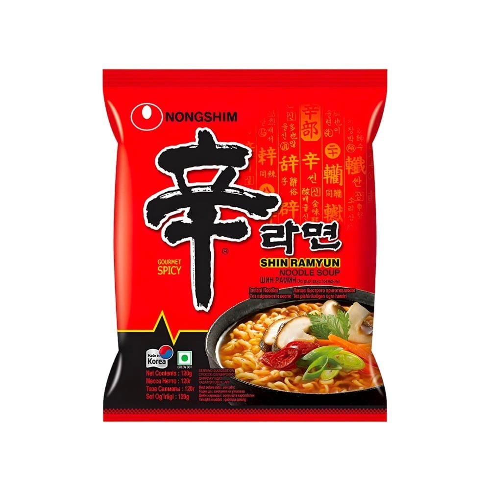 Nongshim Shin Ramyun Spicy Flavoured Instant Noodles