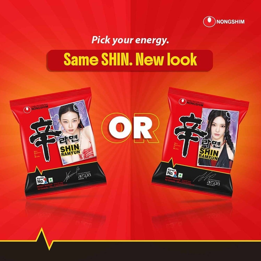 Nongshim Shin Ramyun Spicy Flavoured Instant Noodles