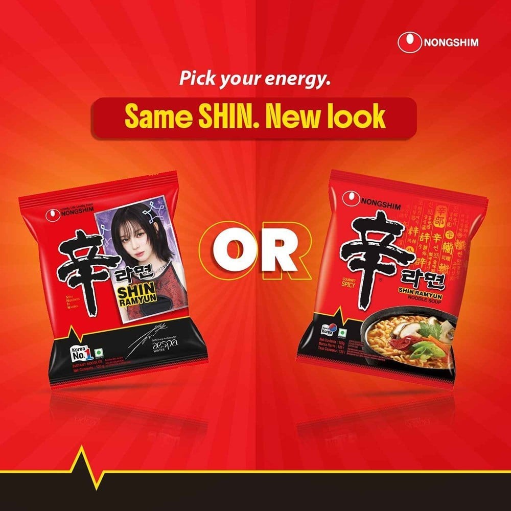 Nongshim Shin Ramyun Spicy Flavoured Instant Noodles