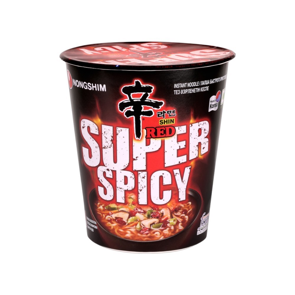 Nongshim Shin Red Super Spicy Noodles