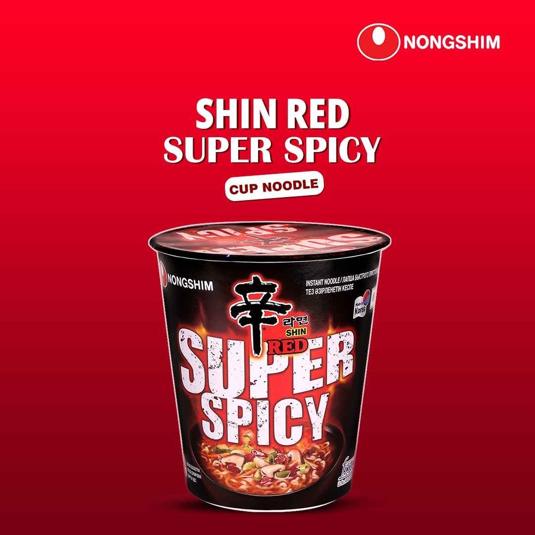 Nongshim Shin Red Super Spicy Noodles