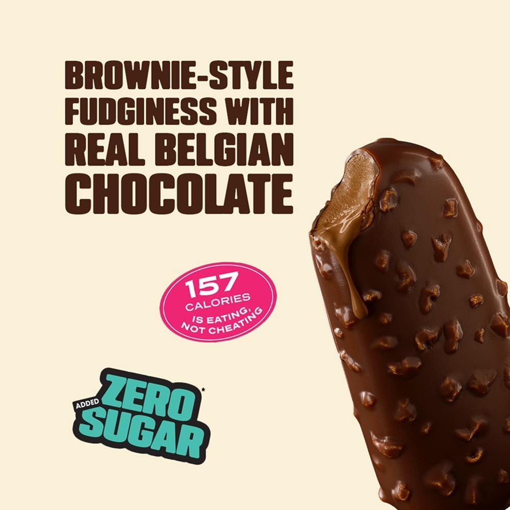 Noto Fudgy Brownie Ice Cream Stick