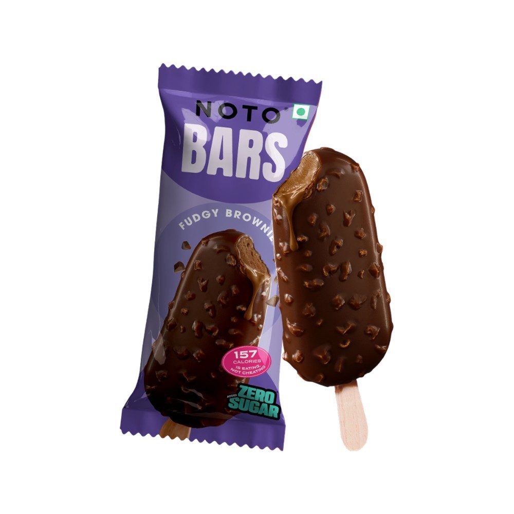 Noto Fudgy Brownie Ice Cream Stick