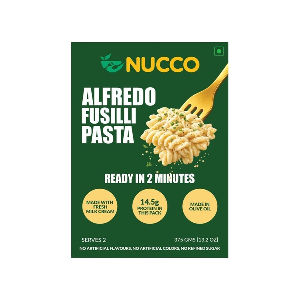 Nucco Ready to Eat Alfredo Fusilli Pasta