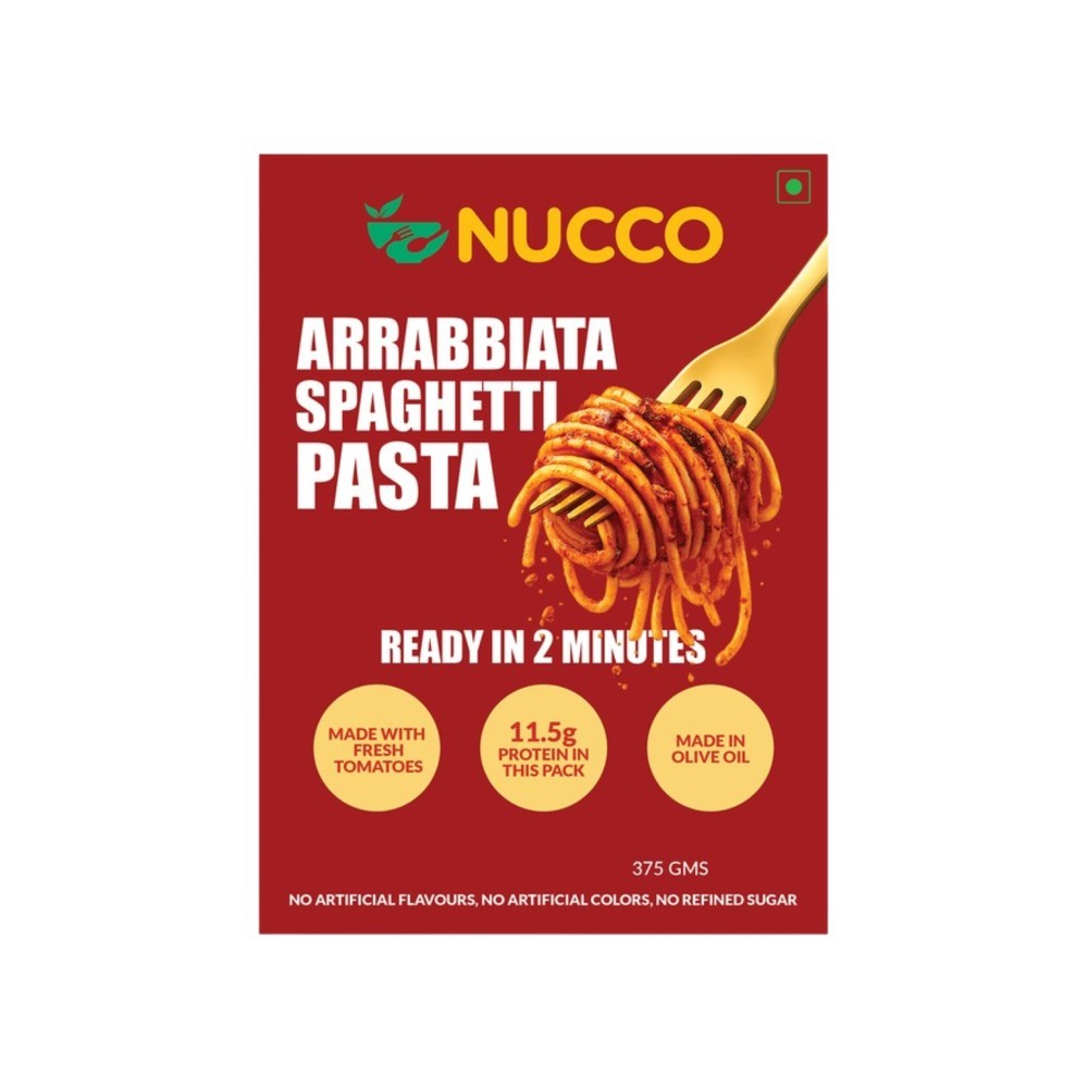 Nucco Ready to Eat Arrabbiata Spaghetti Pasta